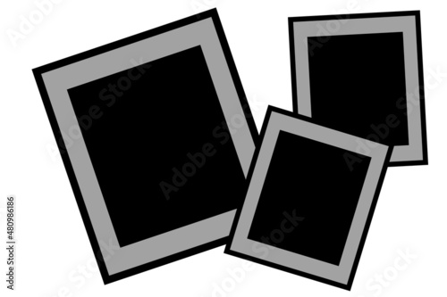 Photo frames background,group of photo frames,empty photo frame background