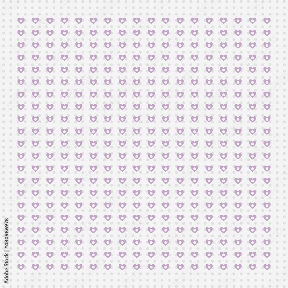 Seamless love heart shape with dot pattern background. Tissue Template design vector illustration. White Tissue or Toilet Tissue paper vector design. Seamless love heart shape with dot pattern background. Tissue Template design vector illustration. White Tissue or Toilet Tissue paper vector design.