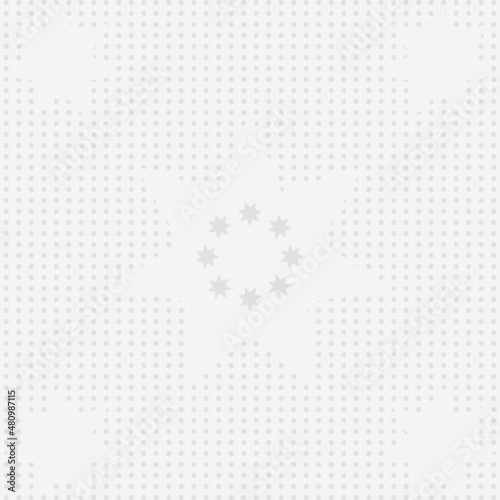 Tissue Template design with star vector background. White Tissue or Toilet Tissue paper vector design. 