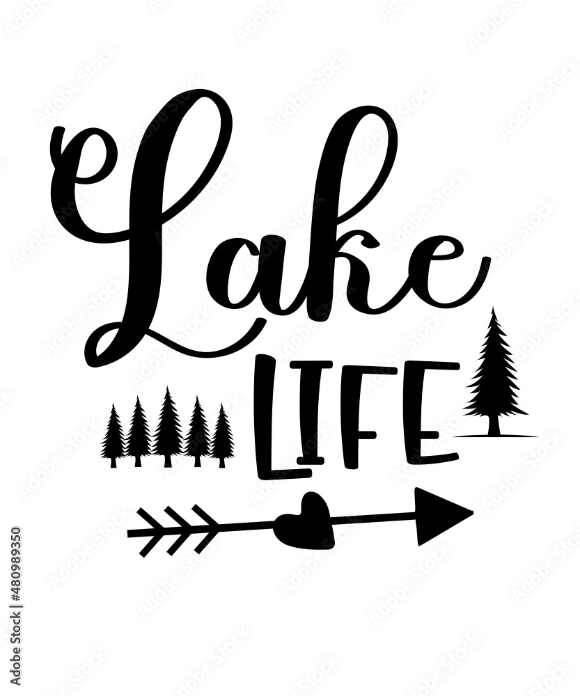 Lake Svg Bundle Boat Svg Fishing Svg Dad Svg Funny Lake Svg - PDMREA