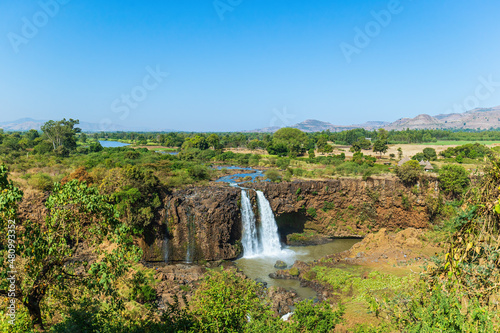 Blue Nile waterfalls  Bahar Dar  Ethiopia  Africa