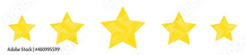 Scribble Stars Icons