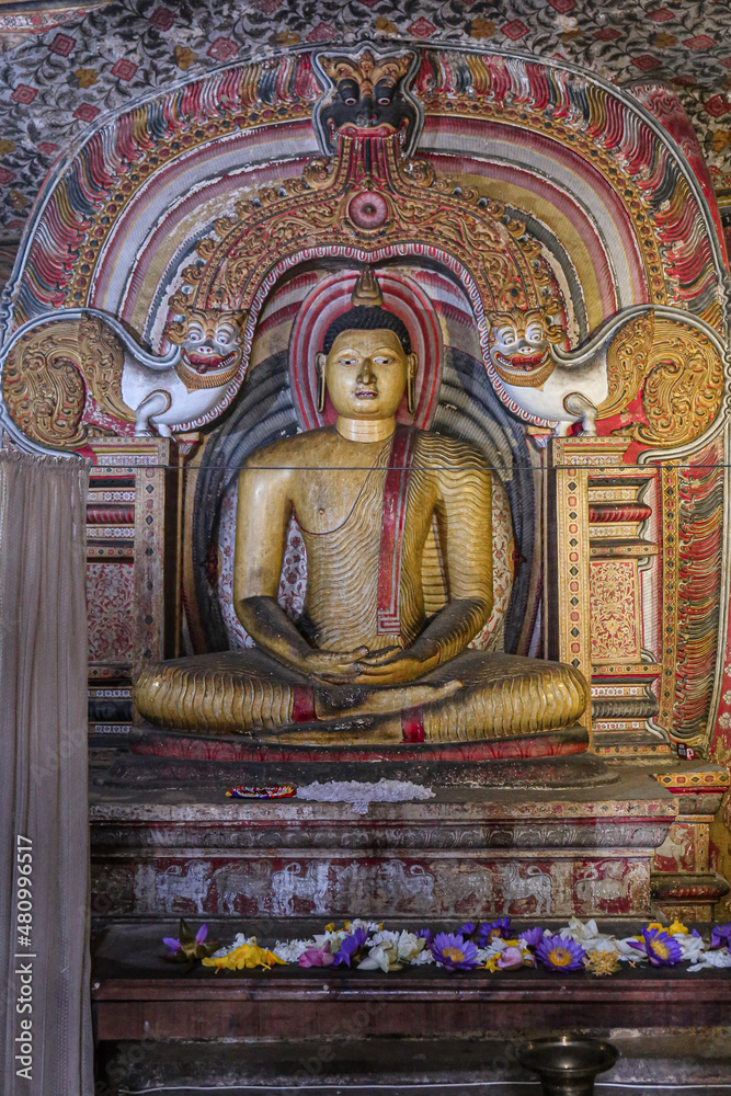 Buddha statue in temple 