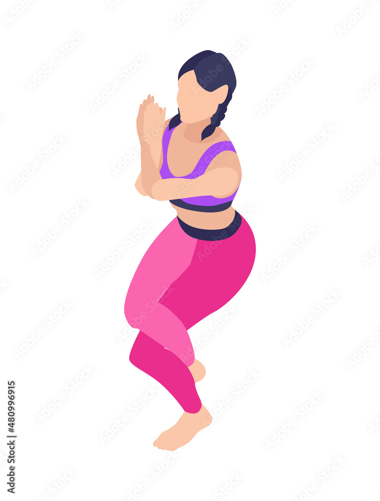 Yoga Asana Illustration