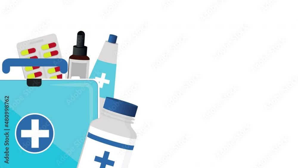 medical health care kit and drugs medical health care kit and drugs