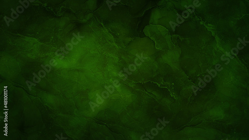 Abstract Marbling Alcohol Ink Style Luxurious Green with Black Colors Abstract Background Wallpaper Concept Of Luxury For Print Wallpaper