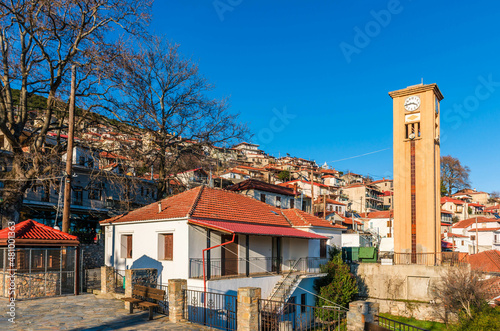 Rapsani, the beautiful village in the foothills of Mount Olympus and part of the municipality of Tempi in the Larissa regional unit. 