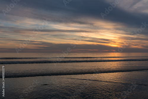 couch   de soleil sur la mer