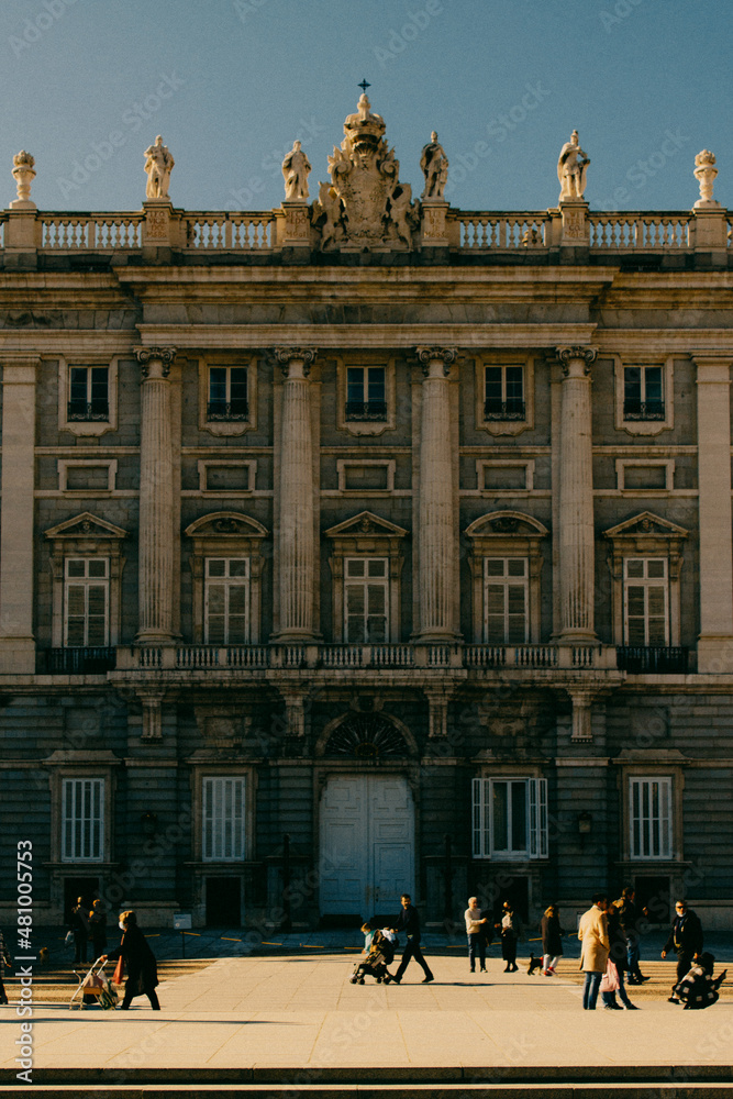 Obraz premium Palacio Real de Madrid 