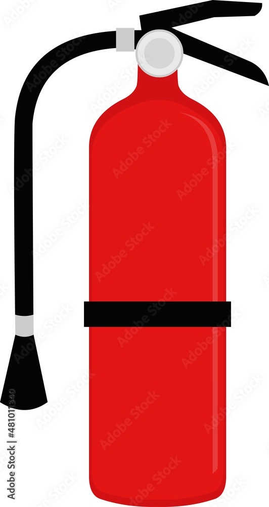 Vector illustration of a fire extinguisher