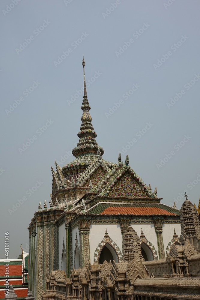Fototapeta premium Wat Phra Kaeo, Bangkok, Thailand