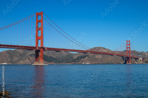 Golden Gate Bridge  San Francisco  California USA