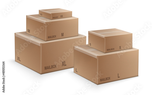 Pack Service Realistic Design Concept