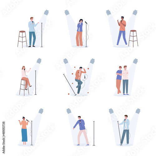 Stand Up Stage Set