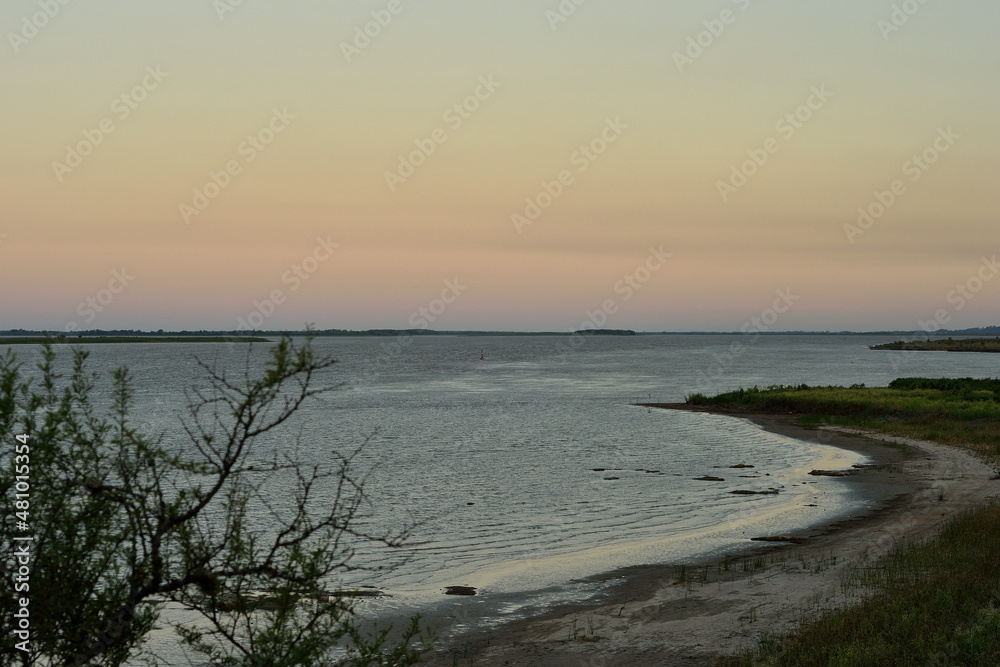 Obraz premium Sunset on the beach