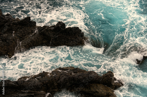 Fototapeta whirlpools in the atlantic ocean, 4, Porto Moniz, Madeira, Portugal
