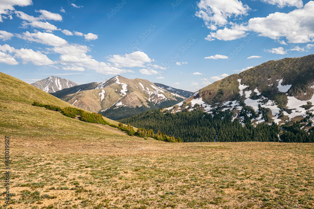 Landscape in the Rocky Mountains, Colorado