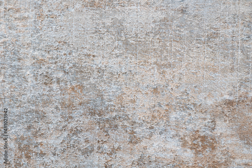 Cracked and abstract grunge texture. Aged material surface backdrop. Weathered effect pattern. Old and dirty background.