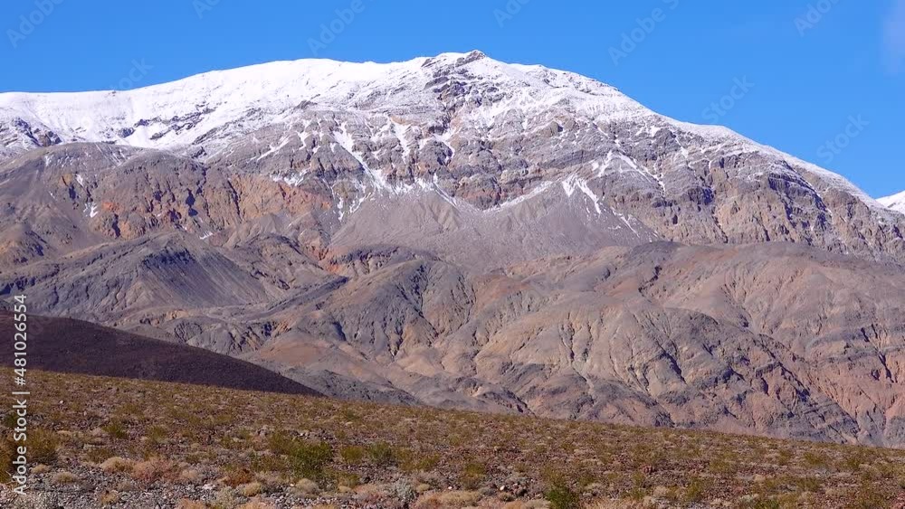 Sierra Nevada Mountains in the Snow at Death Valley National Park Sierra Nevada Mountains in the Snow at Death Valley National Park
