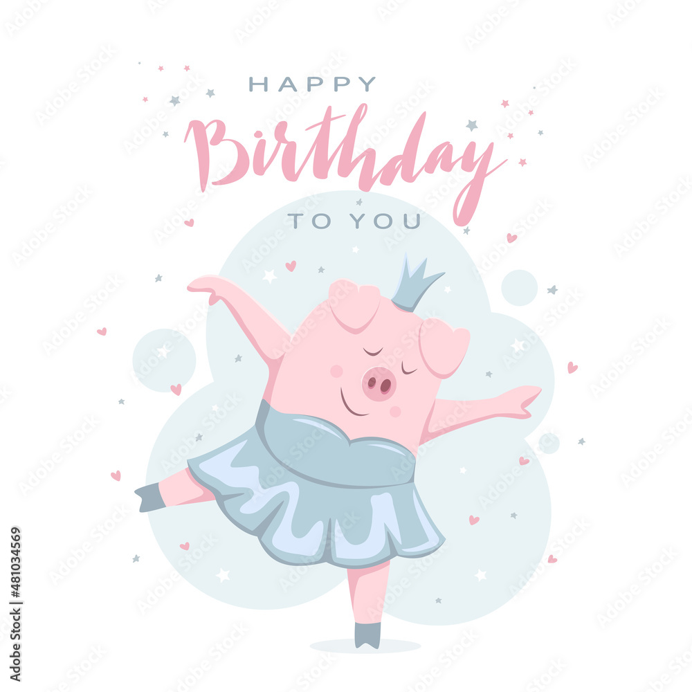 Dancing Piggy Princess Dancing Piggy Princess