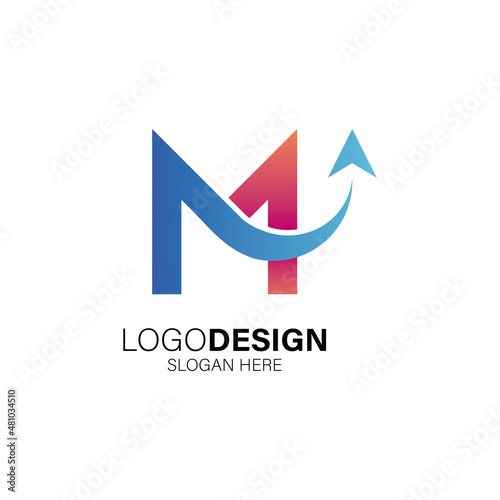Free Download Letter M for travel and transportation logo design - GFXLoad