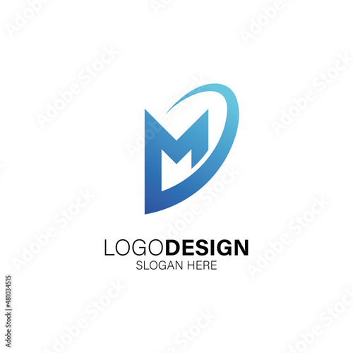 Free Download Letter M for travel and transportation logo design - GFXLoad