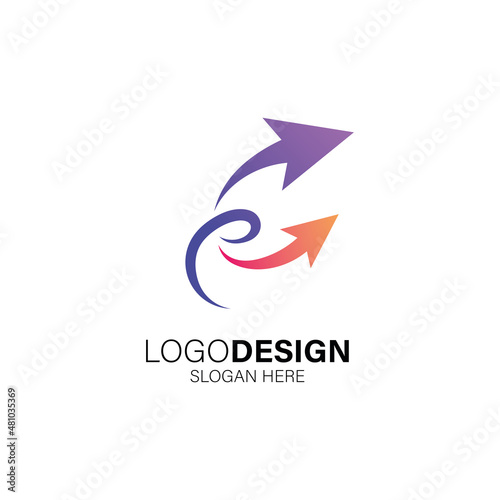 arrow for business logo design