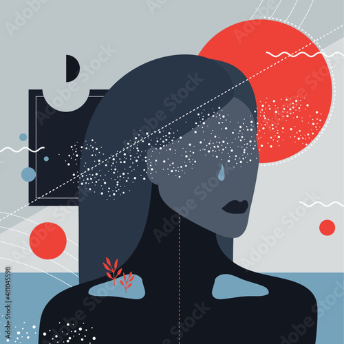 Sadness sad woman