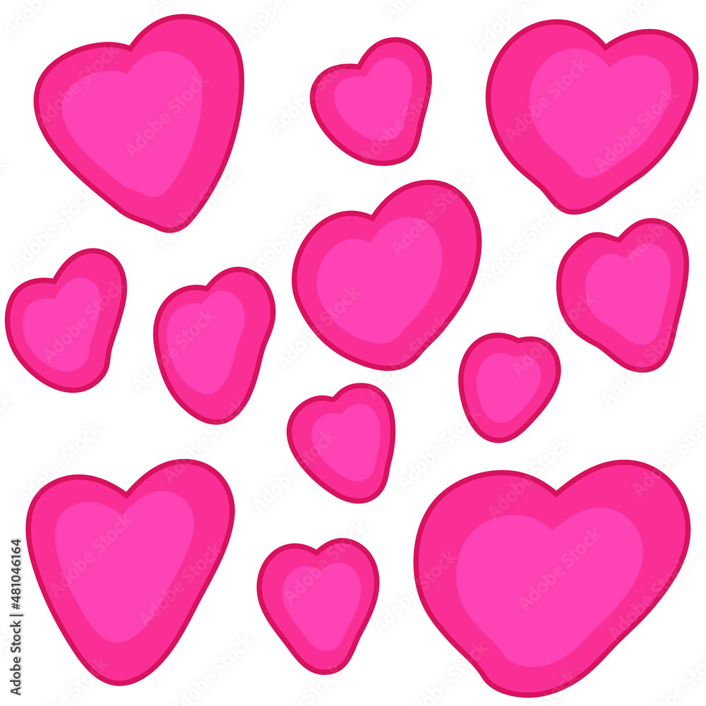 Hand drawn bubble style hearts collection. Perfect for poster, party invitation and print. Doodle vector illustration for decor and design.
Hand drawn bubble style hearts collection. Perfect for poster, party invitation and print. Doodle vector illustration for decor and design.