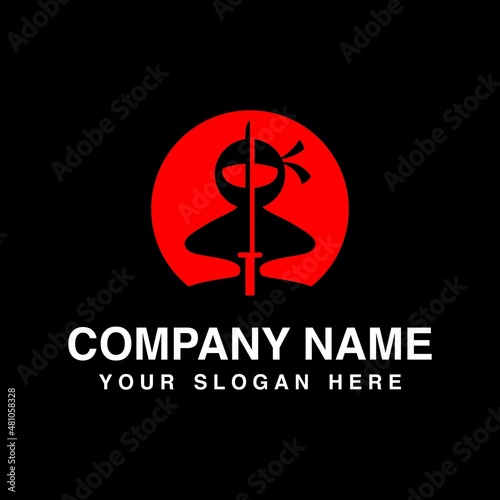 ninja logo design