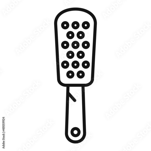 Foot bath tool icon outline vector. Pedicure spa