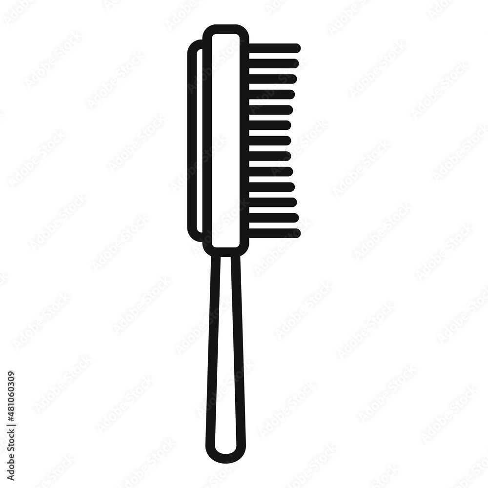 Foot bath brush icon outline vector. Spa water Foot bath brush icon outline vector. Spa water