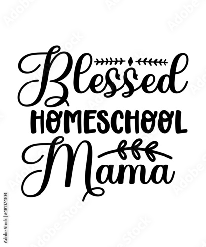 Homeschool SVG Bundle, Back to School Cut File, Kids' Home School Saying, Mom Design, Funny Kid's Quote, dxf eps png, Silhouette or Cricut,Home school 