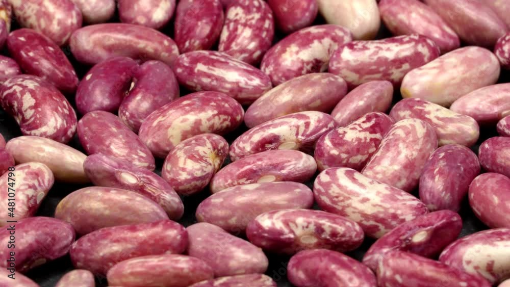 Red beans (tongue of fire) rotation texture background. Loop motion Red beans (tongue of fire) rotation texture background. Loop motion