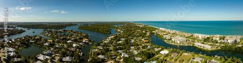Aerial panorama Vero Beach FLAerial panorama Vero Beach FL USA © Felix Mizioznikov