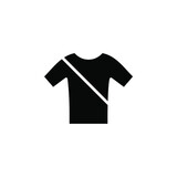 Shirt, Fashion, Polo, Clothes Solid Icon, Vector, Illustration, Logo Template. Suitable For Many Purposes.