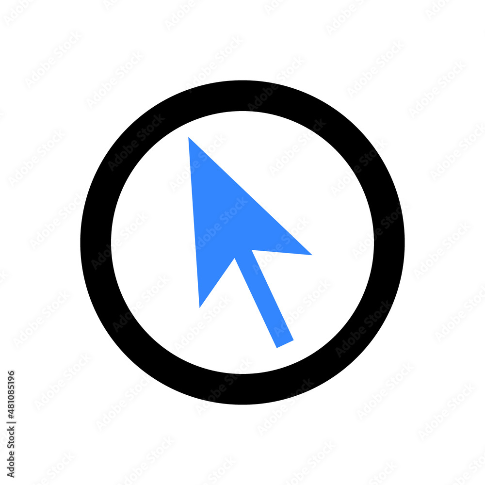 Cursor location mice or pointer icon Cursor location mice or pointer icon