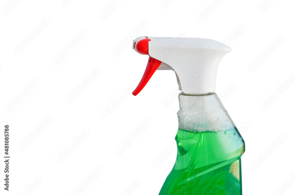 window, mirror and glass surface washer with spray technology and foam isolated, home cleaning concept, eco friendly zero waste household chemicals window, mirror and glass surface washer with spray technology and foam isolated, home cleaning concept, eco friendly zero waste household chemicals