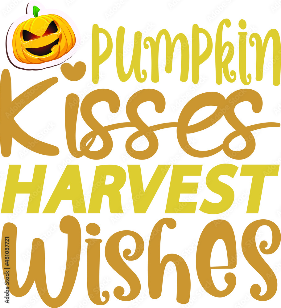 Fototapeta premium Pumpkin t shirt and svg design