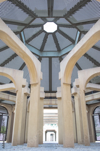 Pictures of an eccentric design built in the middle of the park.