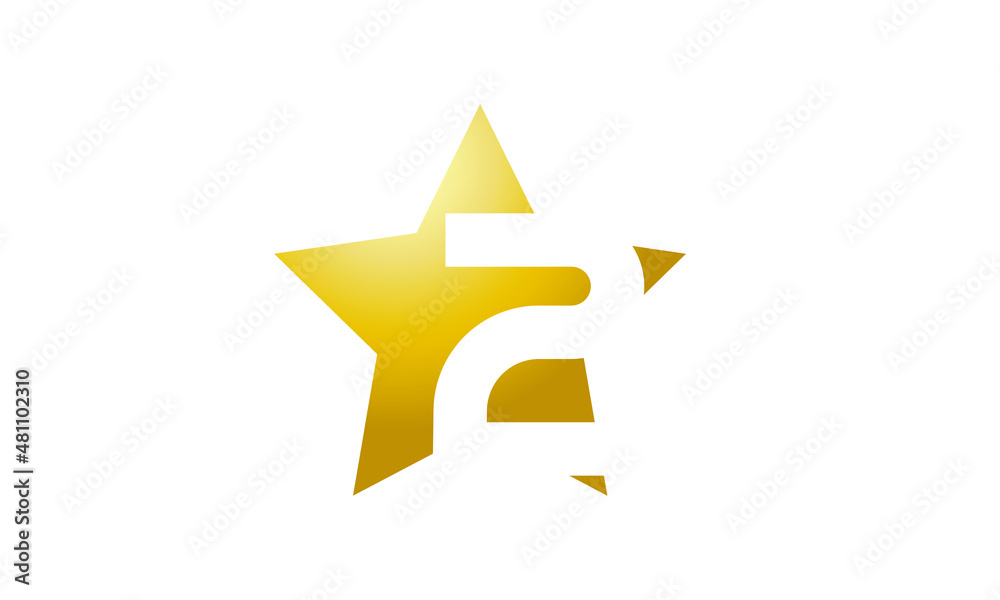 2 Number New Gold Abstract Star Logo 2 Number New Gold Abstract Star Logo