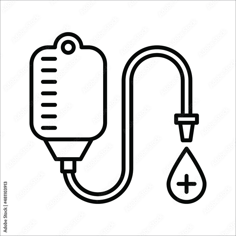 Hematology Blood cell, vessel, dna test, biochemical microscope vector illustrations for donor day on white background Hematology Blood cell, vessel, dna test, biochemical microscope vector illustrations for donor day on white background