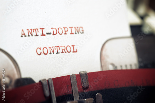 Anti-doping control concept