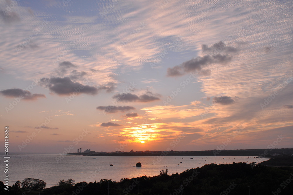 石垣島の夕焼け 石垣島の夕焼け