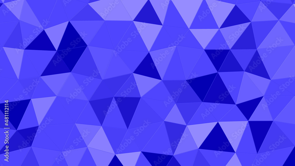 Fototapeta premium Abstract blue kaleidoscope background