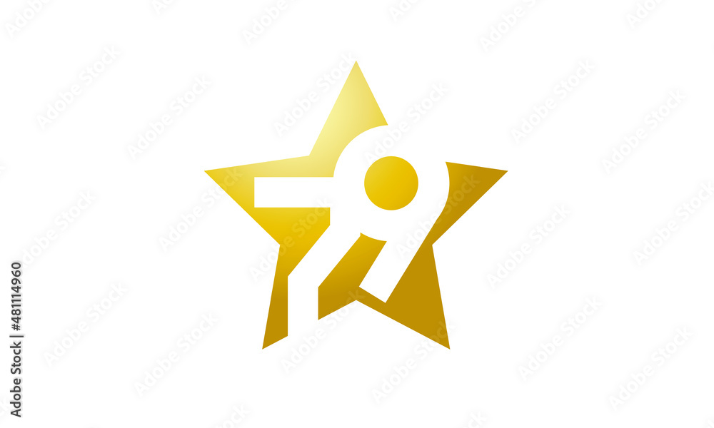 79 Number New Gold Abstract Star Logo 79 Number New Gold Abstract Star Logo