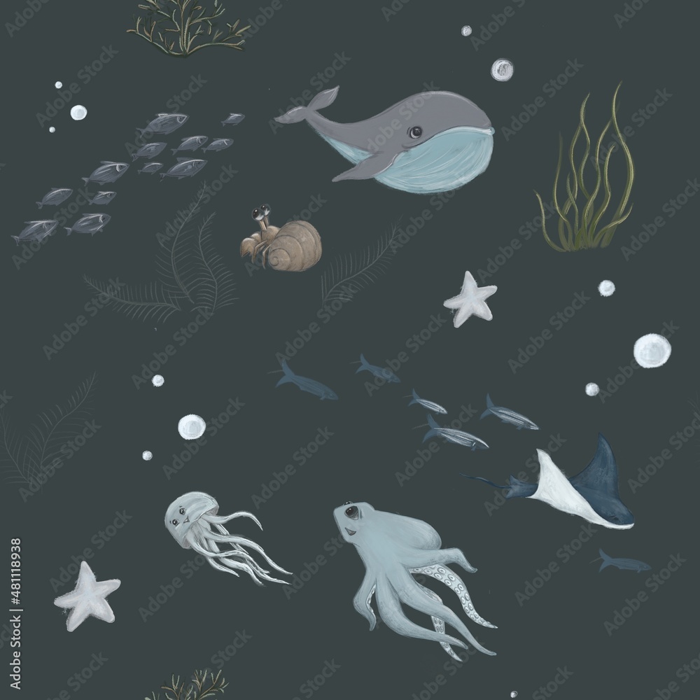 Pattern of marine life Pattern of marine life