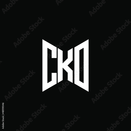 CKD letter logo creative design. CKD unique design