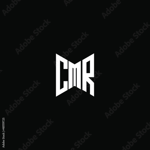 CMR letter logo creative design. CMR unique design photo