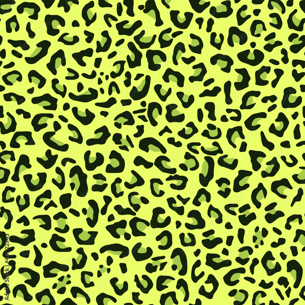 Leopard pattern. Print of wild animals. Vector. Leopard pattern. Print of wild animals. Vector.